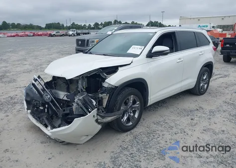 2019 Toyota Highlander Limited Platinum from USA, damaged, VIN 5TDYZRFH9KS303403